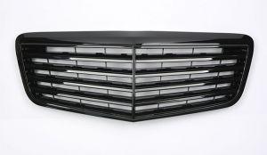 Решетка радиатора Glossy Black для Mercedes Benz W211 E Class W211 2005-2008